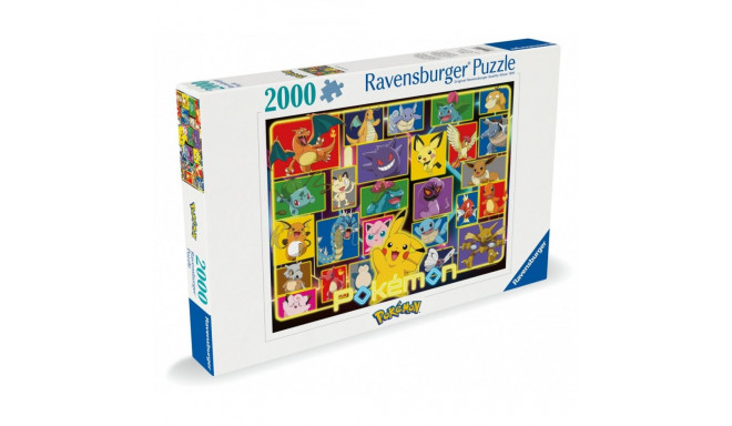 Puzzle 2000 pieces Pokemon