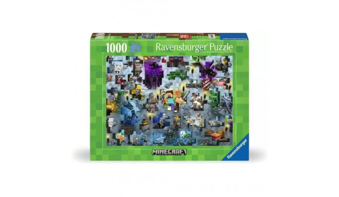 Puzzle 1000 pieces Minecraft Challenge