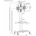 ART Mobil stand + TV mount 32-70''45kg