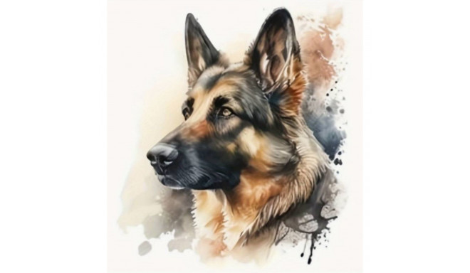 Diamond Mosaic - Shepherd Dog