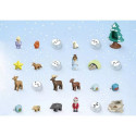 Figures set Junior 70297 Advent Calendar Snowy Christmas