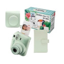 Camera Instax mini 12 BIG BUNDLE (camera+ case + album) green