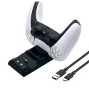 PS5 controller charging double dock charge P201 black