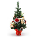 Decorative Christmas tree for desk 60 cm RC-K-429 green