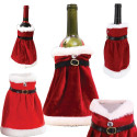 Christmas bottle cover "Christmas dress" pattern, RC-K-301 multicolor