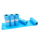 Plastic bags for dog excrement STRONG 8 rolls 120 pcs RC-K-776 blue