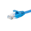 Netrack patch cable RJ45  snagless boot  Cat 5e UTP  2m blue