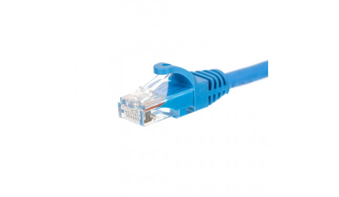 Netrack patch cable RJ45  snagless boot  Cat 5e UTP  2m blue