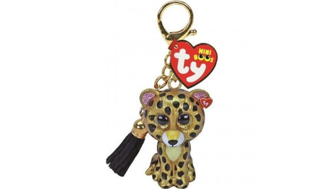 TY Mini Boos Keychain Pendant Leopard