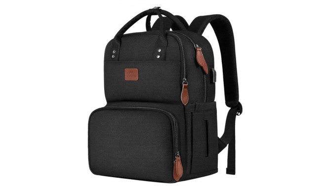 Laptop Backpack / Lunch Bag 15.6'' Matein 1162 USB Black