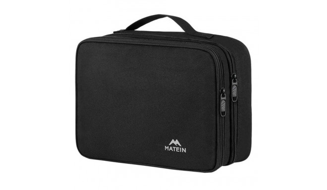Travel bag with organizer for cables / electronics M Matein 1225 Black