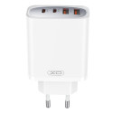 Wall charger XO CE22, 45W, GaN, 2x USB-C, 2x USB-A