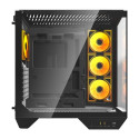 Darkflash DY470 4 fan computer case (black)