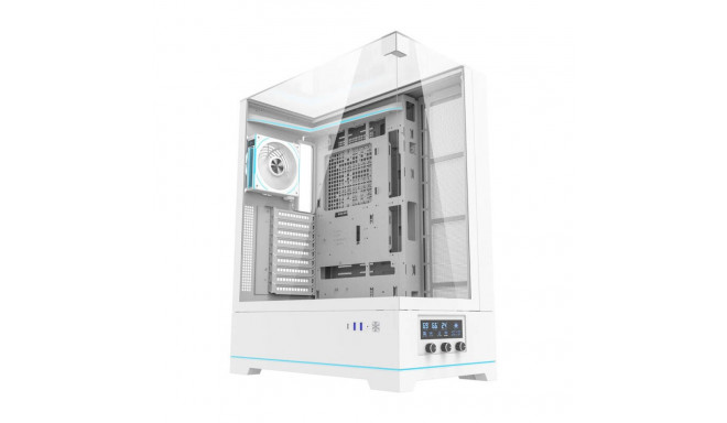 Darkflash DY450L PRO computer case (white) + 1 fan