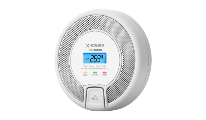 Interlinked CO Alarm X-Sense CO03D-W Link+