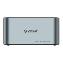 Orico docking station for 2.5" / 3.5" HDD / SSD, 5Gbps, USB-C to USB-C/A with cloning function (blac