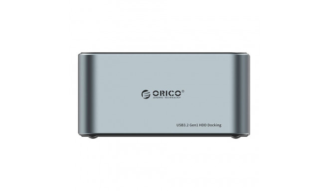 Orico docking station for 2.5" / 3.5" HDD / SSD, 5Gbps, USB-C to USB-C/A with cloning function (blac