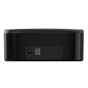 Orico docking station for 2.5" / 3.5" HDD / SSD, 5Gbps, USB-C to USB-C/A with cloning function (blac