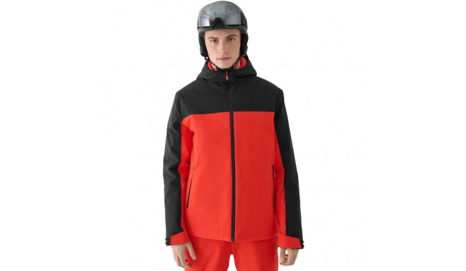 Kurtka narciarska męska 4F M579 czerwona 4FWAW24TTJAM579 62S 2XL