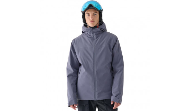 Kurtka narciarska męska 4F M579 denim 4FWAW24TTJAM579 32S 2XL