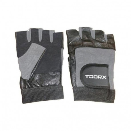 Treeningkindad TOORX Professional Gloves, must-hall, suurus L