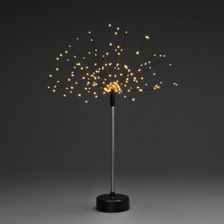 Dekoratsioon seisev K-50cm, 160 amber LED, timer 6H, lisada patareid 3xAA