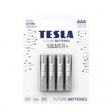 Battery alkaline AAA 1.5V non-rechargeable 10.5x44.5mm 4pcs pack