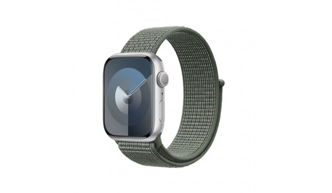 Crong Nylon - Pasek sportowy do Apple Watch 38/40/41/42 mm (Military Green)