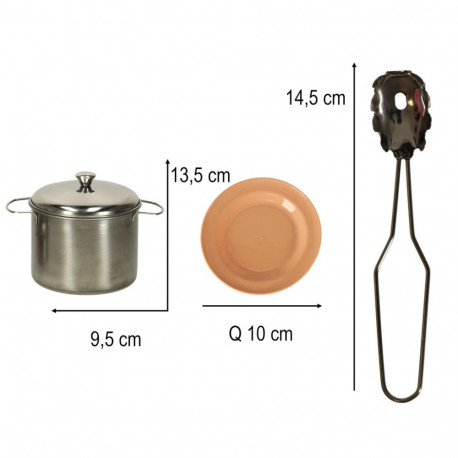 Köögiviljade lõiketoitude komplekt 36 el.