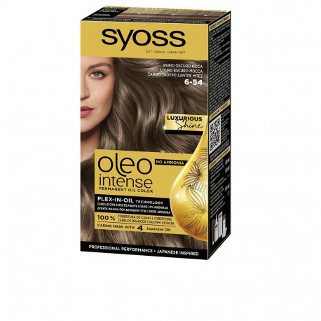 Syoss juuksevärv Oleo Intense #6-54 ammoniaagivaba 5tk, moka pruun