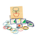 RoGer Developing game Geoboard with rubber bands