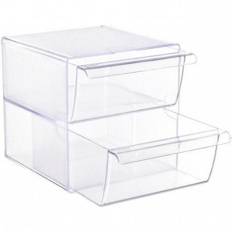 Multi-Purpose Organiser Archivo 2000 Transparent 19 x 15 x 15 cm