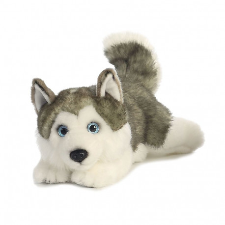 AURORA Miyoni Mīkstā rotaļlieta Husky (grey), 27 cm