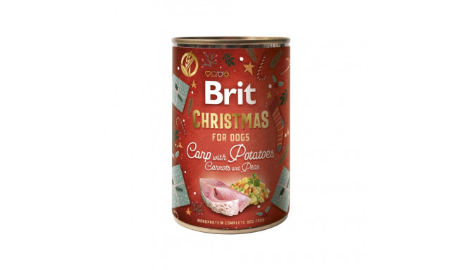 Brit Care Mono Protein Christmas konserv koertele 400g