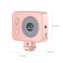 SmallRig 4786 Vibe P96 Pro mini LED Video Light (Pink)