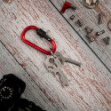 Caruba Karabijnhaak Rood (set van 3 stuks)