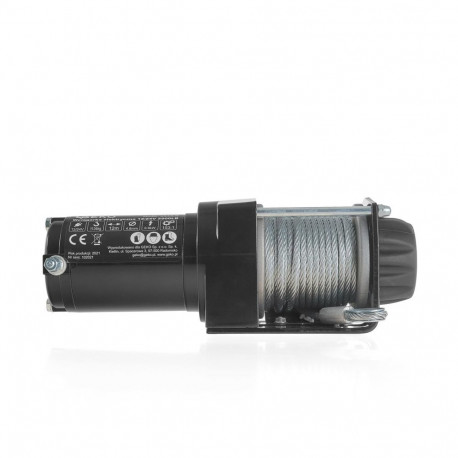 Elektriskā vinča 12V 2500LB vilkšanas spēks Melna G81702 GEKO
