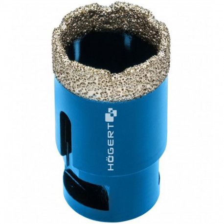 Hogert Teemantavaga HT7D285, 30mm, M14 keere, bortiga kaetud, kuiv- ja märgpuurimine, kõrge teemanti