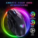Aula F815 RGB Wired USB Gaming mouse with 7 buttons / macros 12800dpi Black