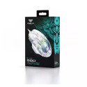 Aula S80 Multi-Color backlight Wired Gaming Optical mouse 7 buttons 1200-7200dpi with Transparent bo