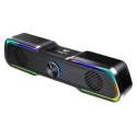 Aula N-169B-BT 2in1 Wireless Bluetooth TV Soundbar / PC Notebook 2.0 10W Speakers 3.5mm + USB RGB Bl