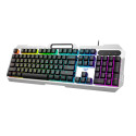 Aula F2023 Aula RGB Metall Membrani Klaviatuur USB Kaabeldatud Klaviatuur 1.6m 104 Võtme EN / RUS Hõ