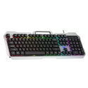 Aula F2023 Aula RGB Metall Membrani Klaviatuur USB Kaabeldatud Klaviatuur 1.6m 104 Võtme EN / RUS Hõ