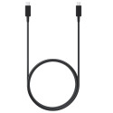Samsung EP-DX510JBE 100W 5A Ultra Power USB-C to USB-C Andme- ja Laadimiskaabel 1.8m Must (Blister)