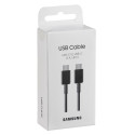 Samsung EP-DX310JBE 60W 3A Kiire USB-C kuni USB-C Andmete ja Laadimise Kaabel 1.8m Must (Blister)