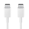 Samsung EP-DW767JWE 25W Üks universaalne 3A Kiire USB-C kuni USB-C Andme- ja Laadimiskaabel 1.8m Val