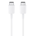 Samsung EP-DW767JWE 25W Üks universaalne 3A Kiire USB-C kuni USB-C Andme- ja Laadimiskaabel 1.8m Val
