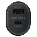 Samsung EP-L5300XBE 60W Super Fast Auto laadija 45W USB-C / 15W USB + USB-C kaabel Must (OEM)