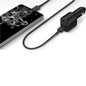 Samsung EP-L5300XBE 60W Ülitõhus Auto Laadija 45W USB-C / 15W USB + USB-C 1m Kaabel Must (Blister)