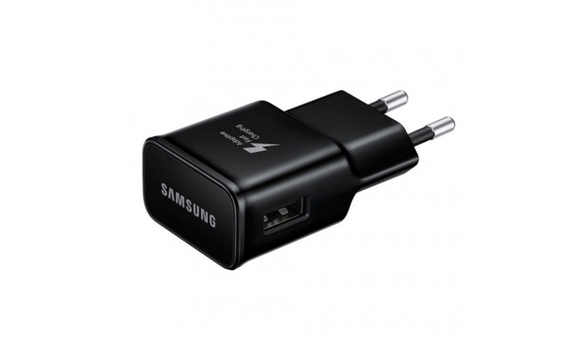 Samsung EP-TA20EBE Adaptive - Universaalne 15W USB Pistik 2A Kiire Laadija Must (OEM)